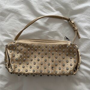 Mango Beaded Shoulder Bag
